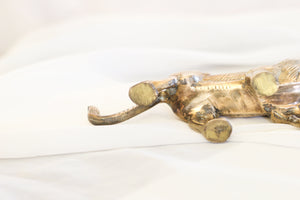 Brass Lion Figurine