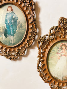 Framed Ornate Victorian Prints