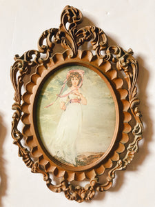 Framed Ornate Victorian Prints